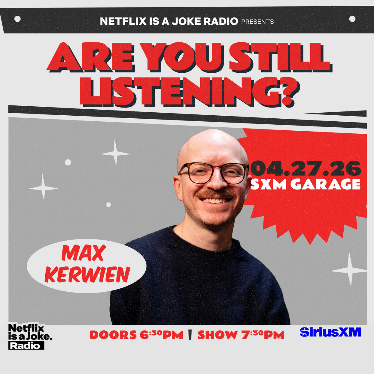 Netflix is a Joke Radio for SiriusXM Netflix is a Joke Radio for SiriusXM